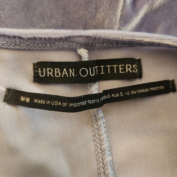 UO Hailey Square Neck Velvet Mini Dress Medium - Picture 7 of 7